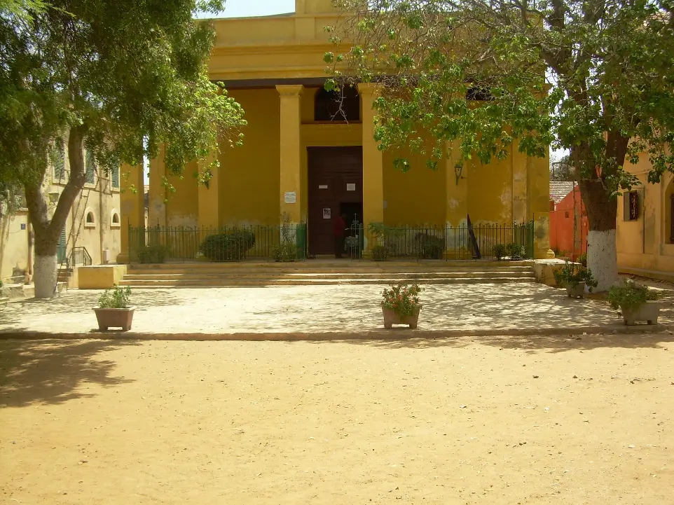 l'église de Gorée au Sénégal