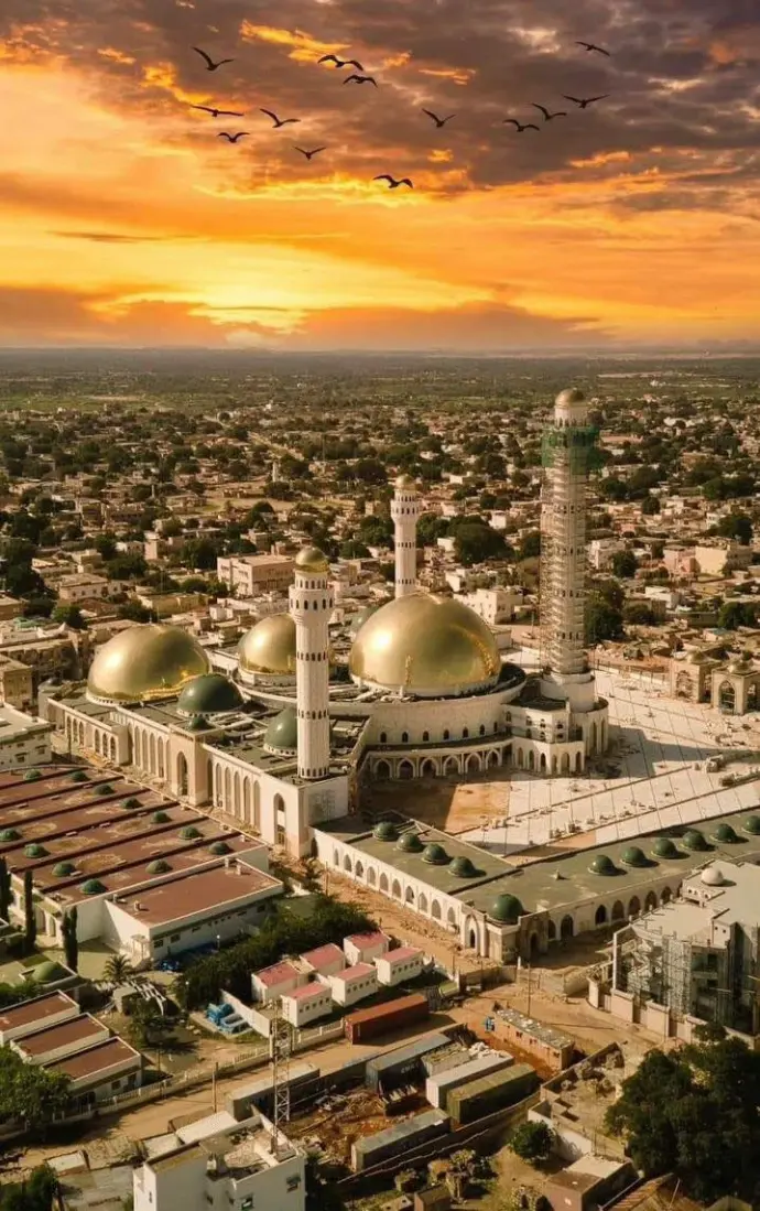 La Grande Mosquée de Tivaouane au Sénégal
